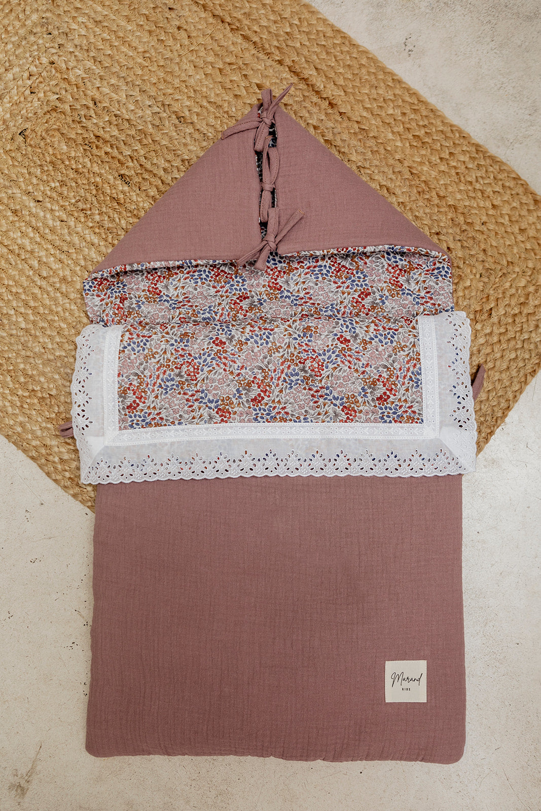 Saco Noah Pink Con Cenefa