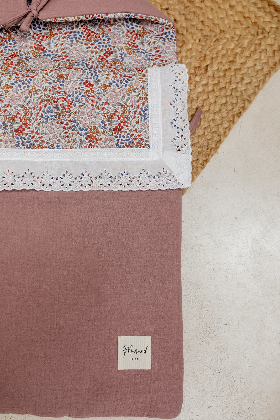Saco Noah Pink Con Cenefa