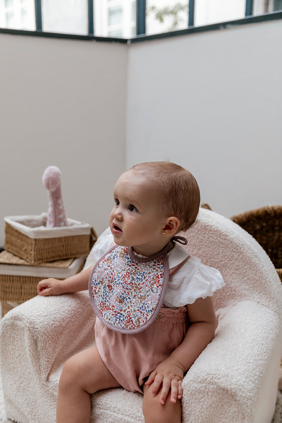 Babero Noah Pink