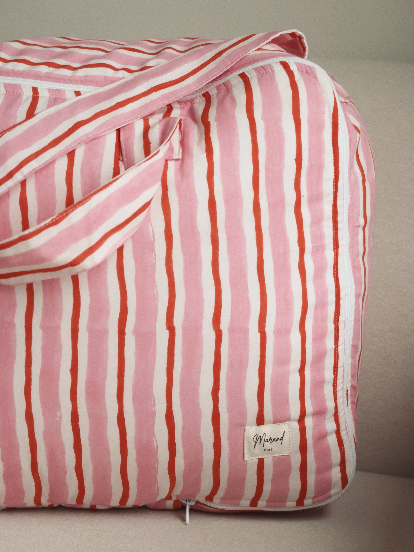 Maleta maternidad Lines Pink