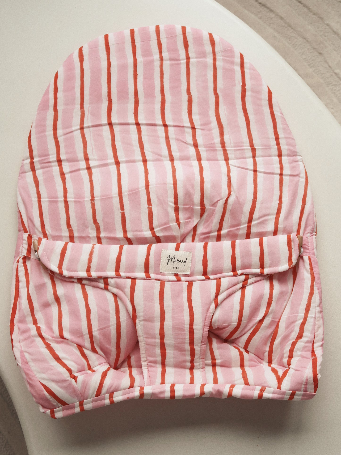 Funda hamaca Babyjörn Lines Pink