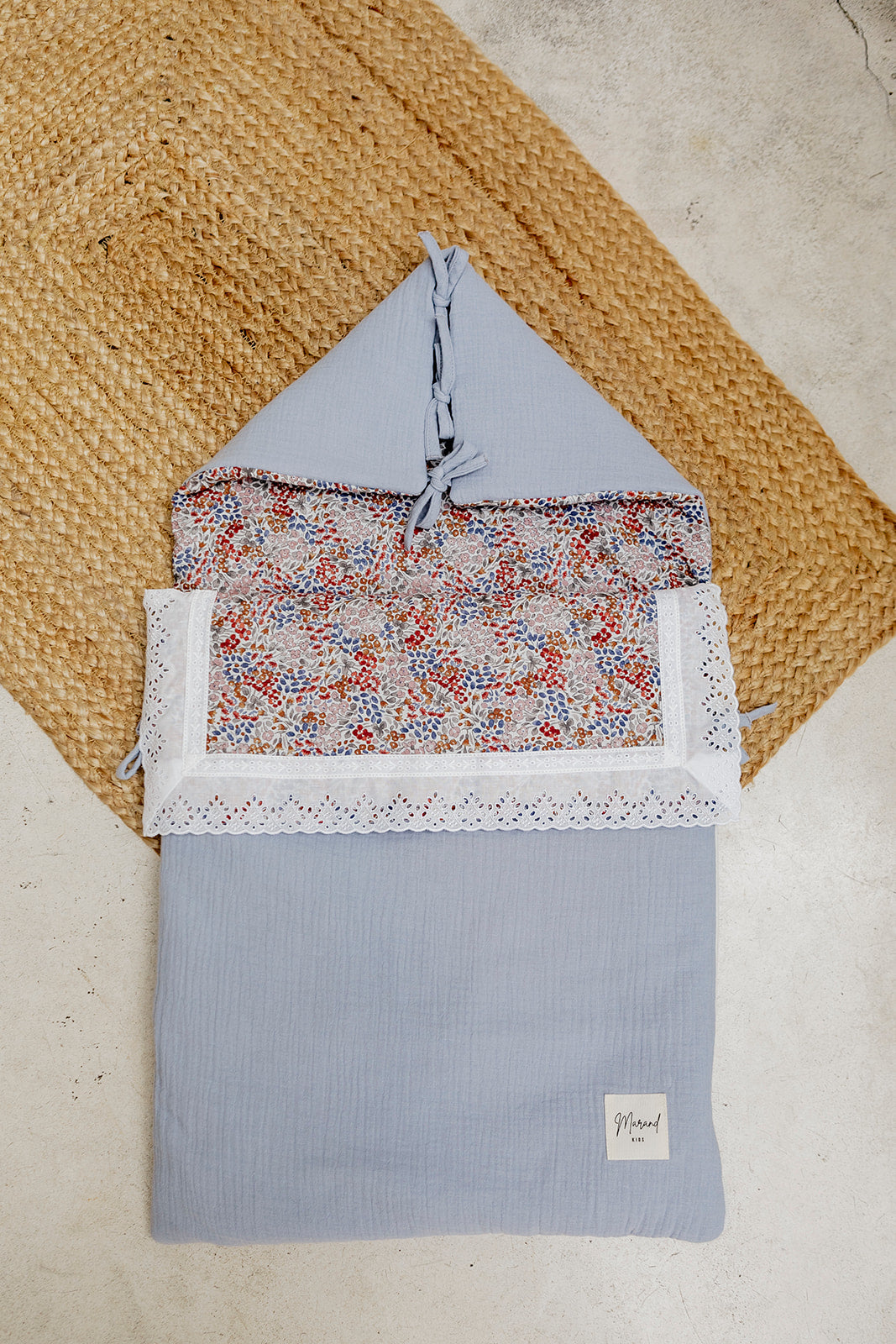 Saco Noah Blue Con Cenefa