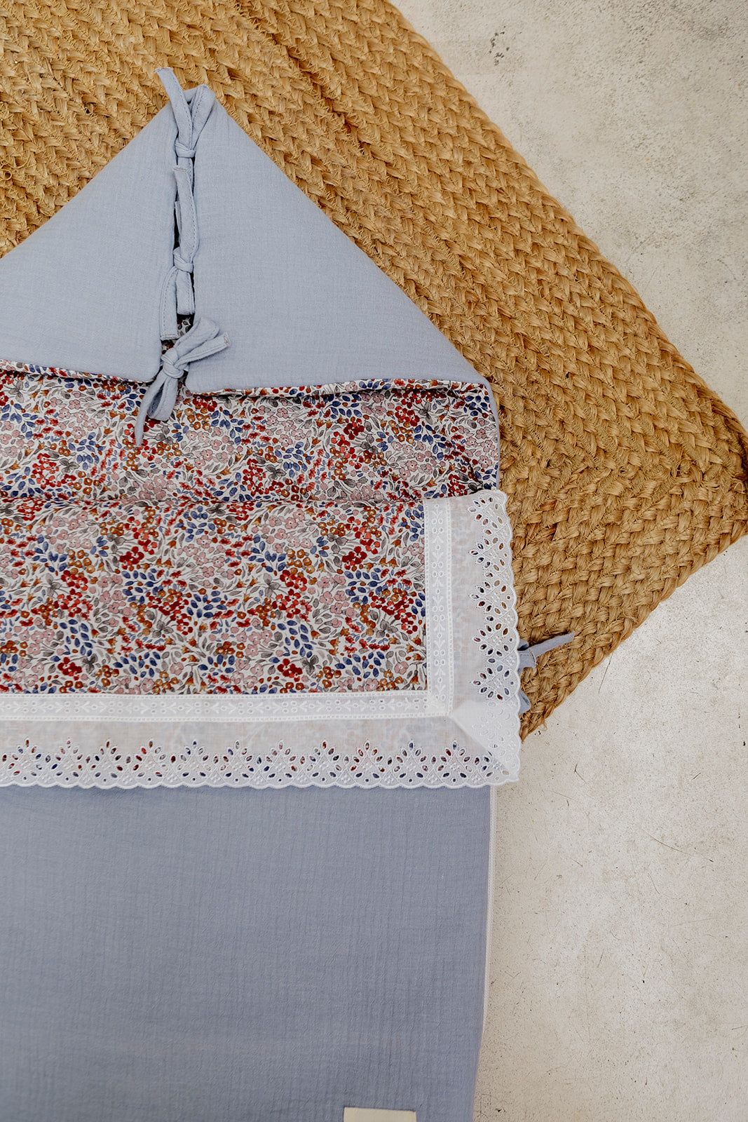Saco Noah Blue Con Cenefa