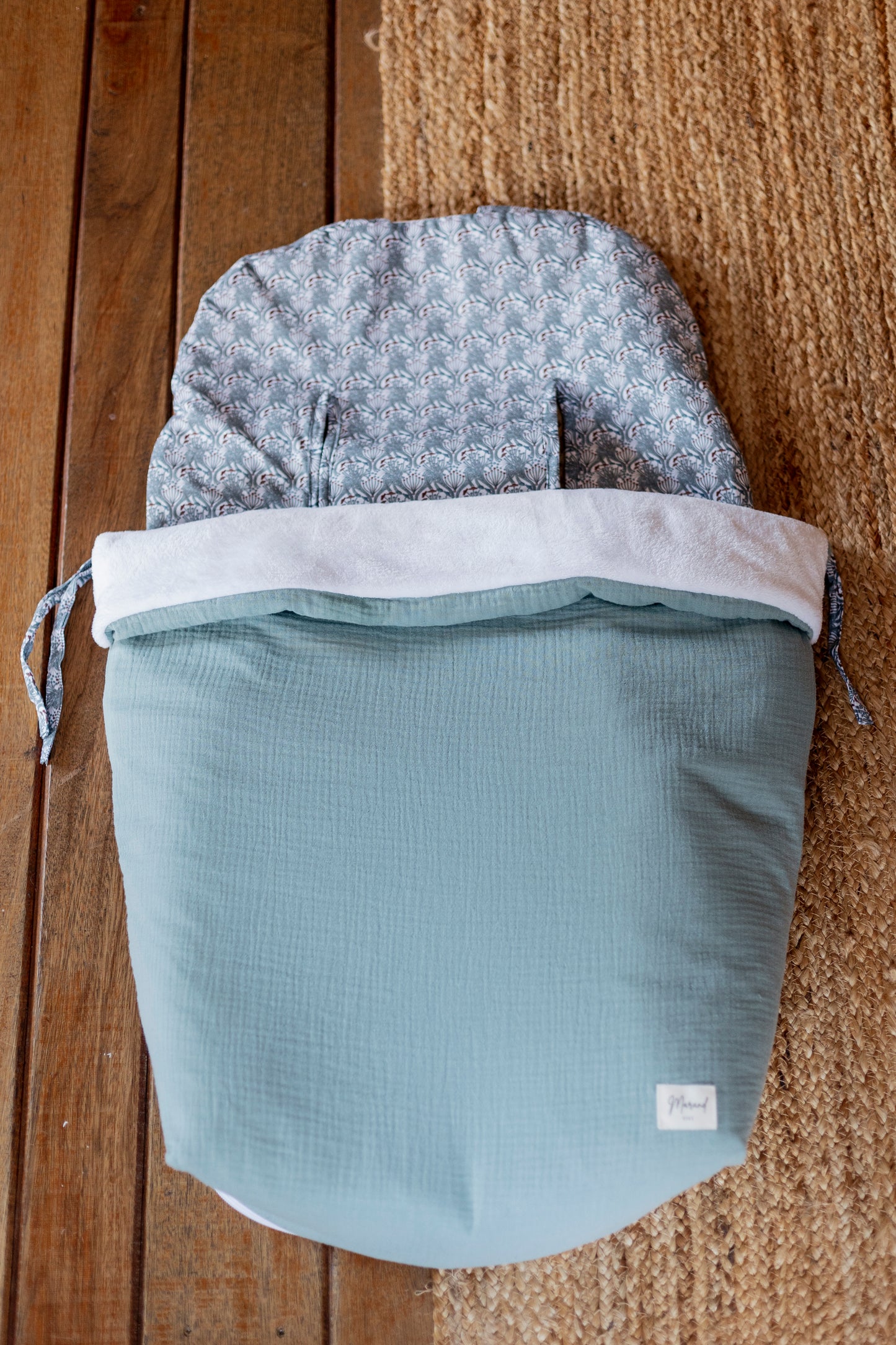 Funda carro Indie con saco liso
