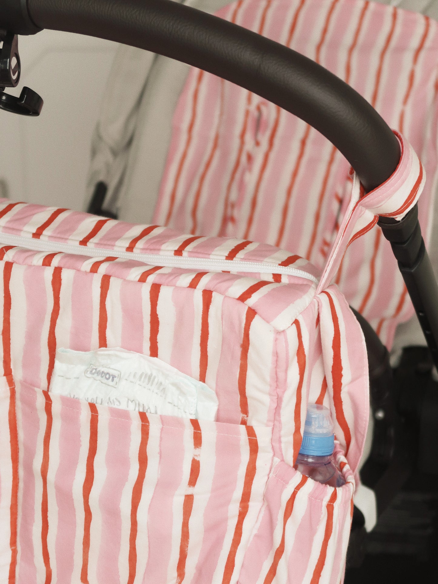 Bolsa carro grande Lines Pink