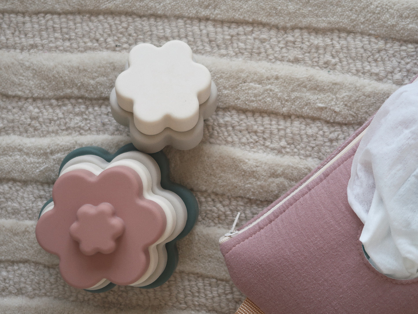 Bolsa para toallitas Rosa