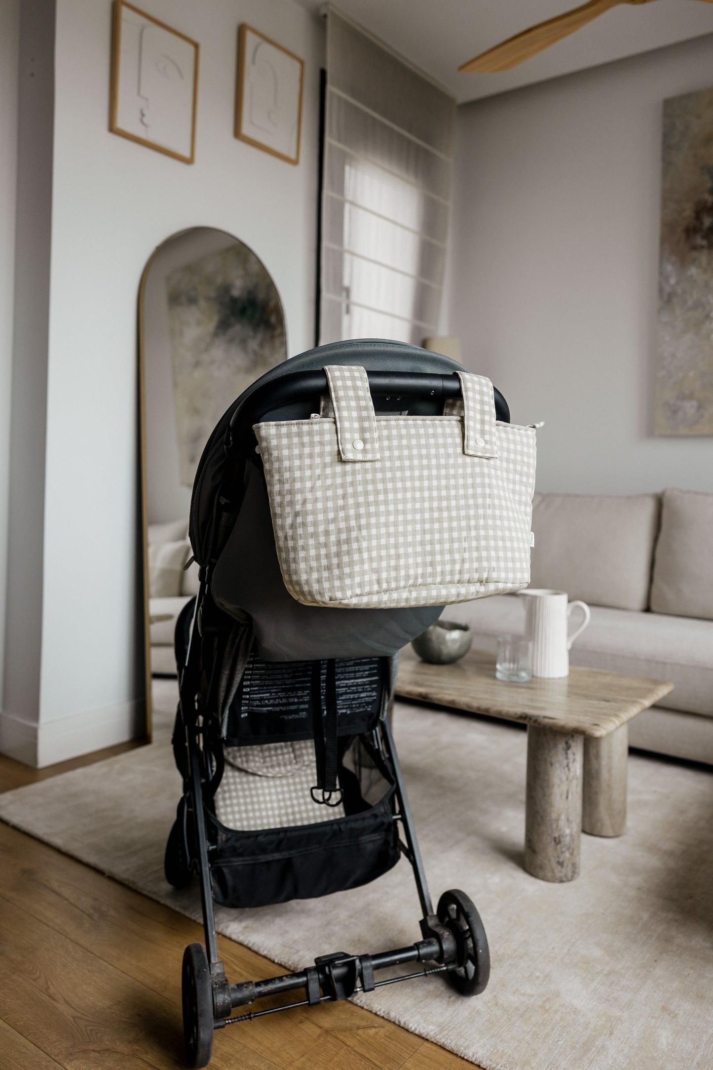Bolsa carro Vichy pequeña