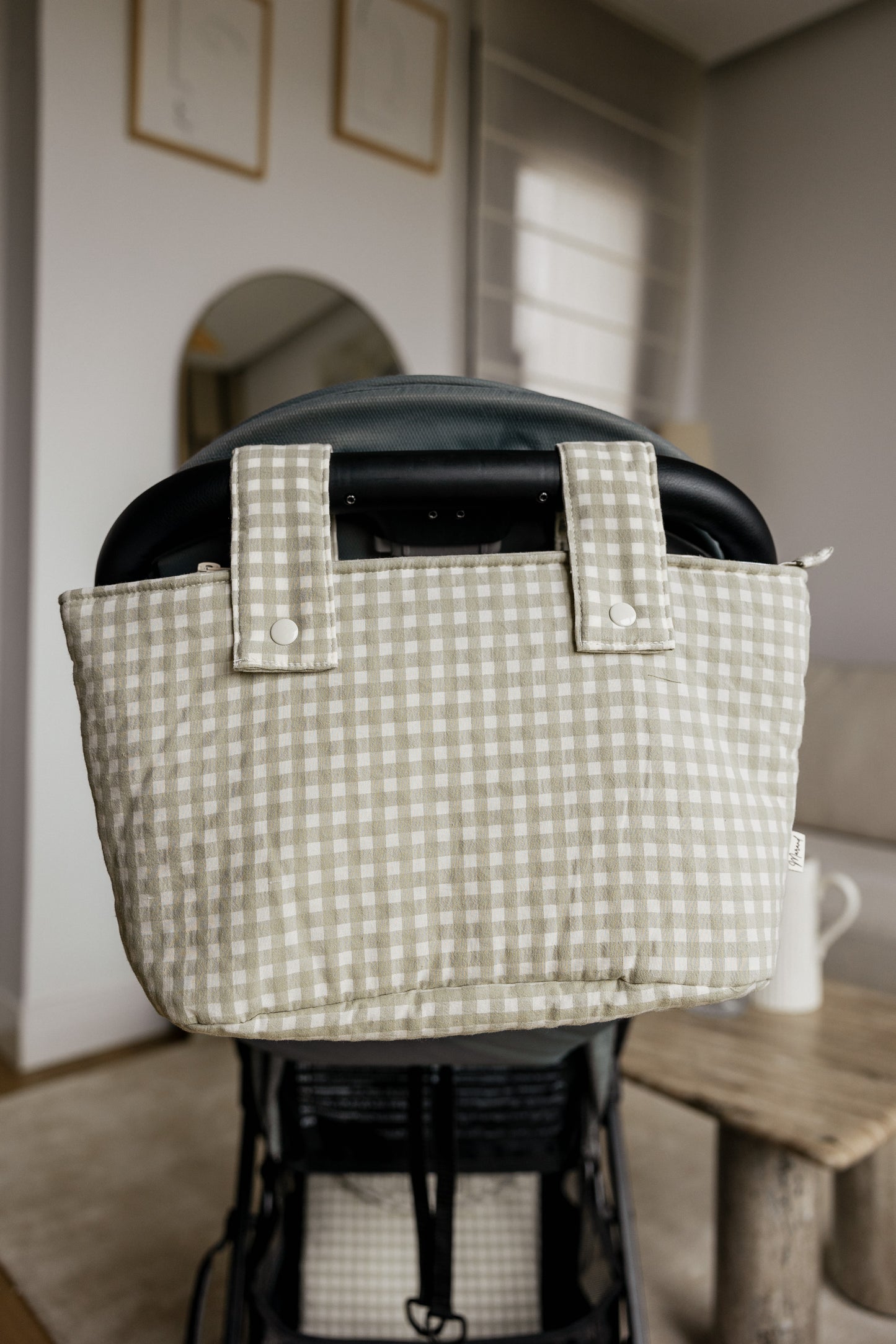 Bolsa carro Vichy pequeña