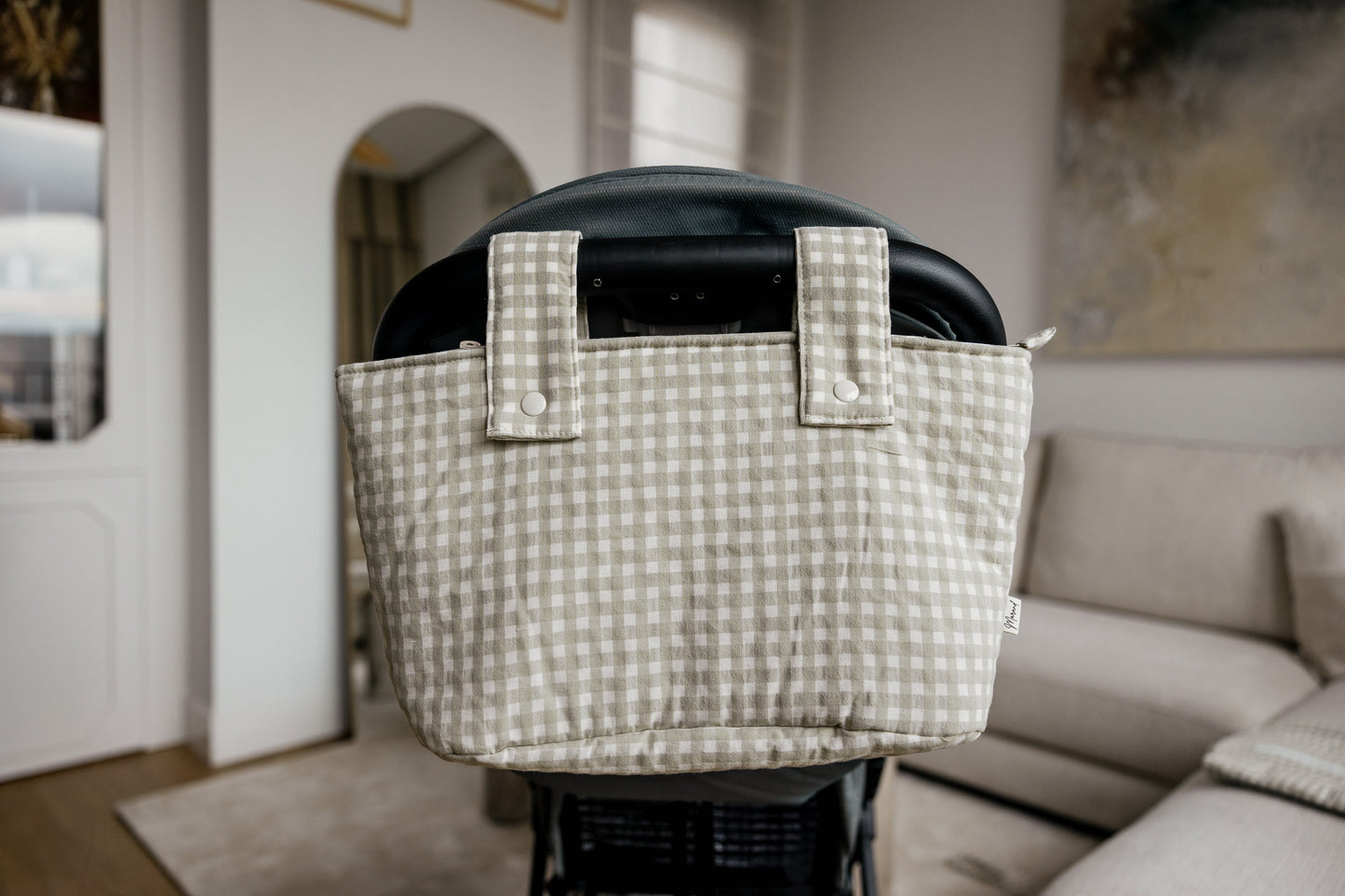 Bolsa carro Vichy pequeña