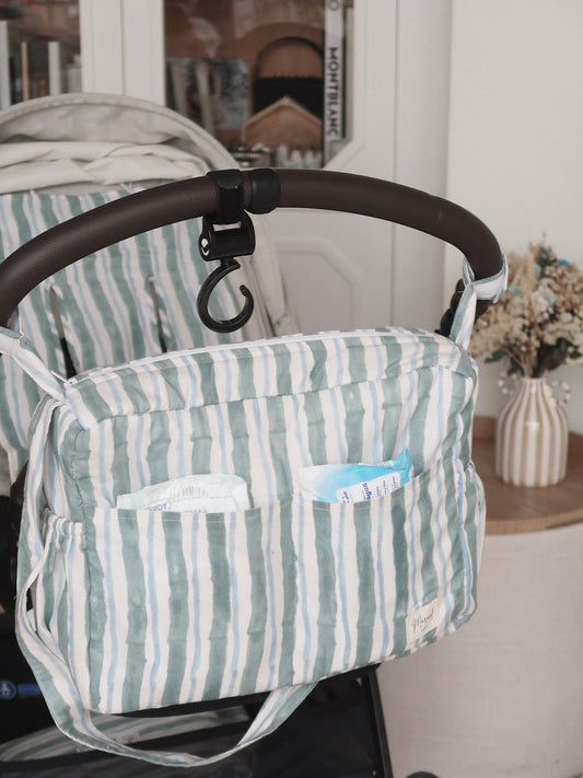 Bolsa carro grande Lines Green
